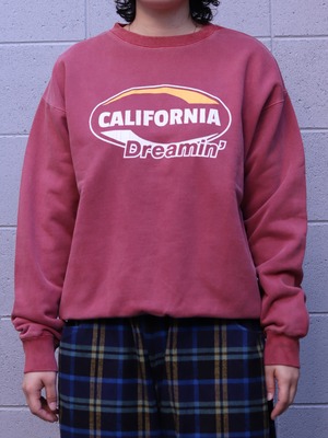 【BARNS OUTFITTERS】 SUPER HEAVY WEIGHT SWEAT / CALIFORNIA Dreamn'