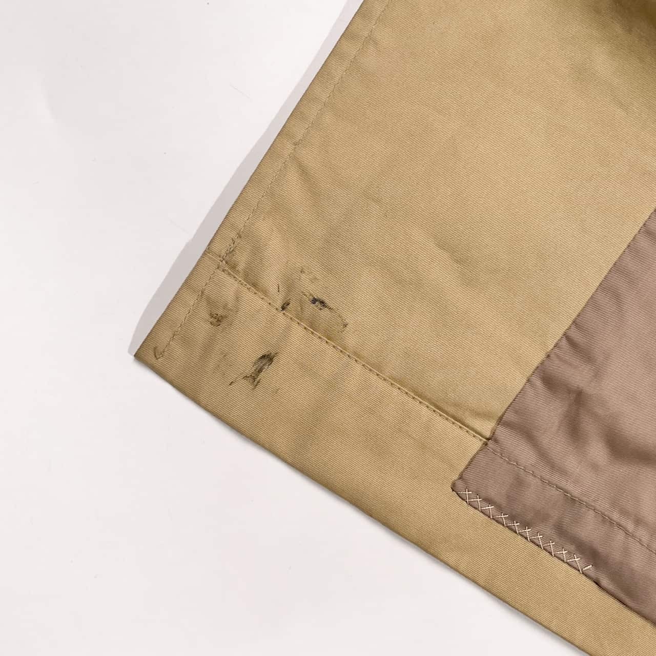 80s Kent by VAN JACKET ケント トレンチコート ベルト付き 170-90-79/ベージュ系 メンズ アイビー トラッド ビンテージ