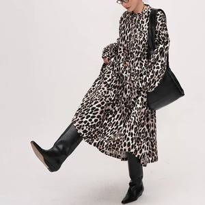 leopard print one-piece 14819