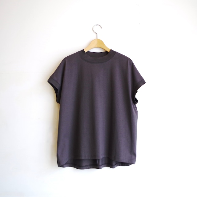 one f  French Sleeve Tee　CHARCOAL　再入荷