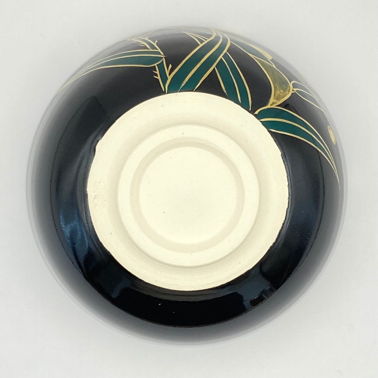 新品】茶碗 黒仁清 笹蛍 前田瑞雲 紙箱入 | 茶道具 錦玉堂