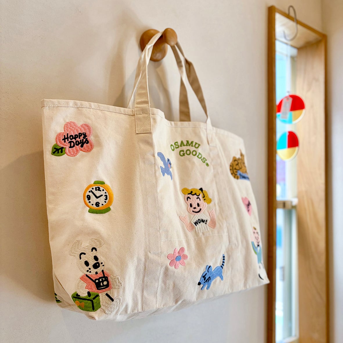 バッグ OSAMU GOODS market bag_happy days OSAMU GOODS market bag_happy days | millvalley