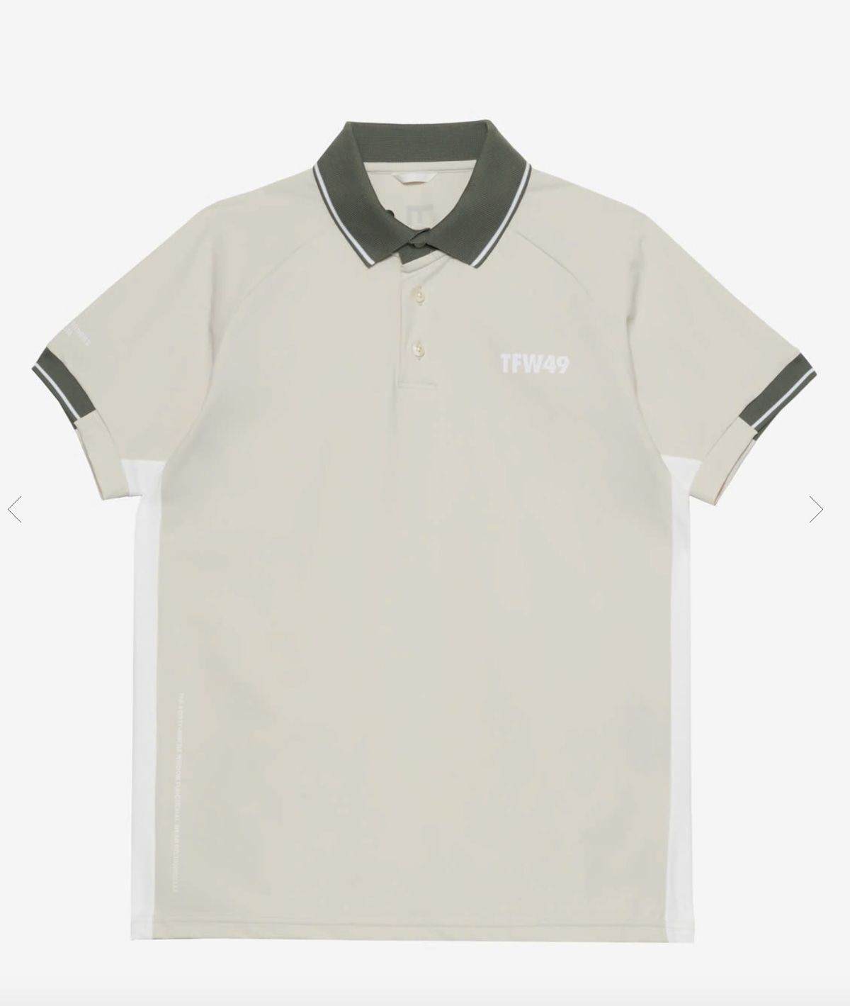 TFW49 / LINE SLEEVE POLO ランスリーブポロ Lサイズ T102610024 