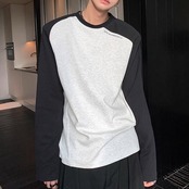 アシンメトリーロングTシャツ A4029