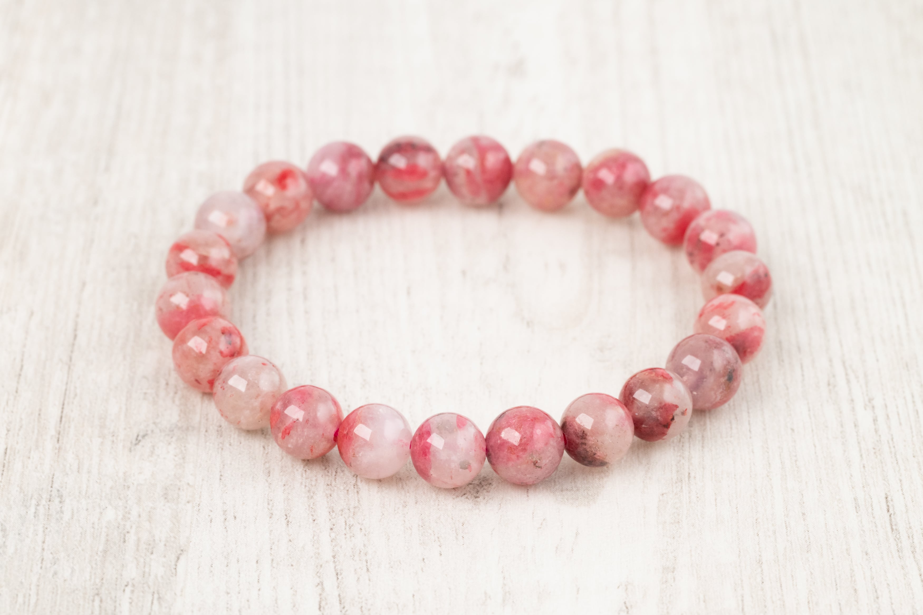 ◇一点物◇＜お手頃＞ ロードナイトシリカ ブレスレット 8.5mm
