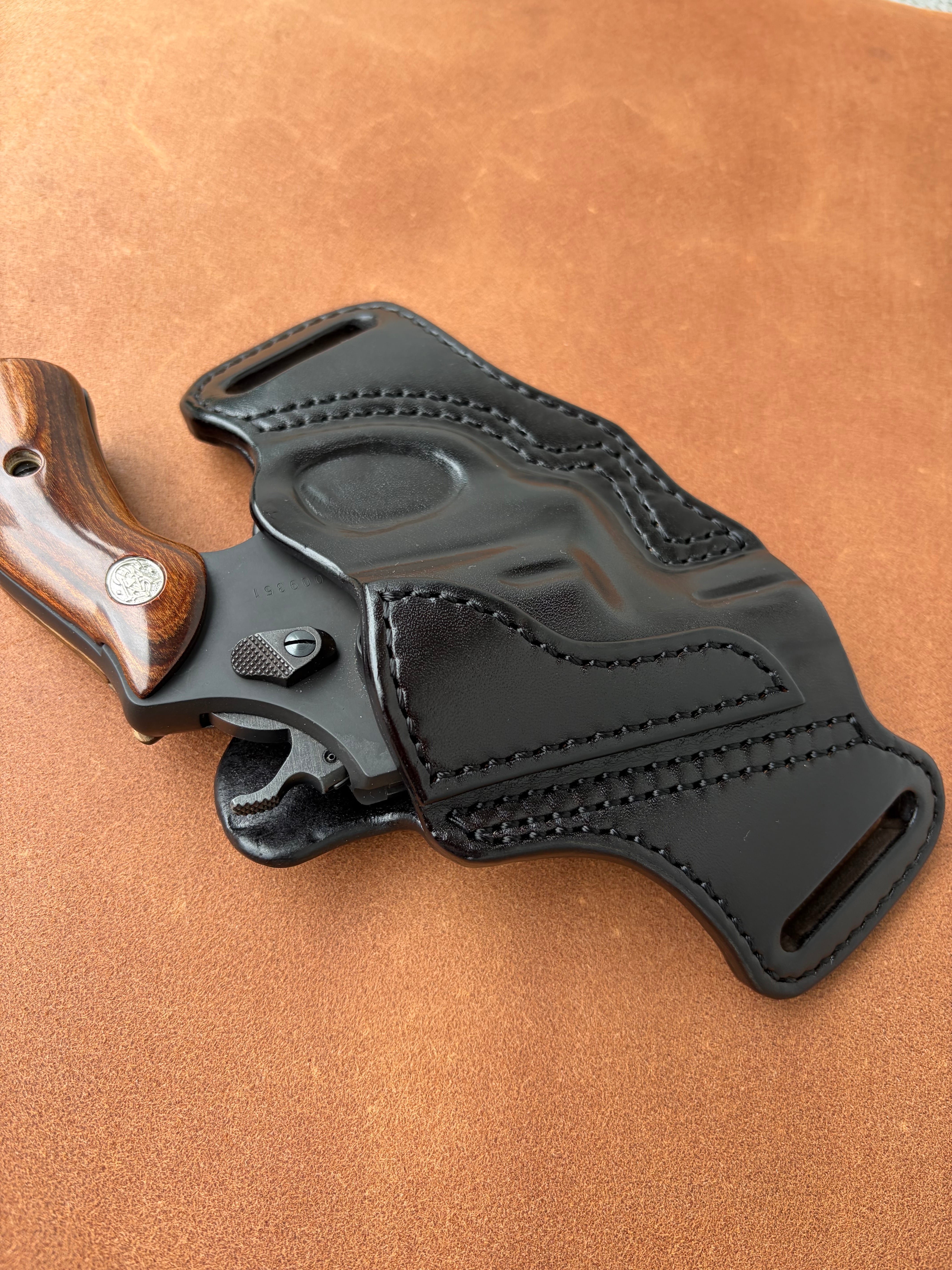 j frame back side leather holster | 黒沼興業