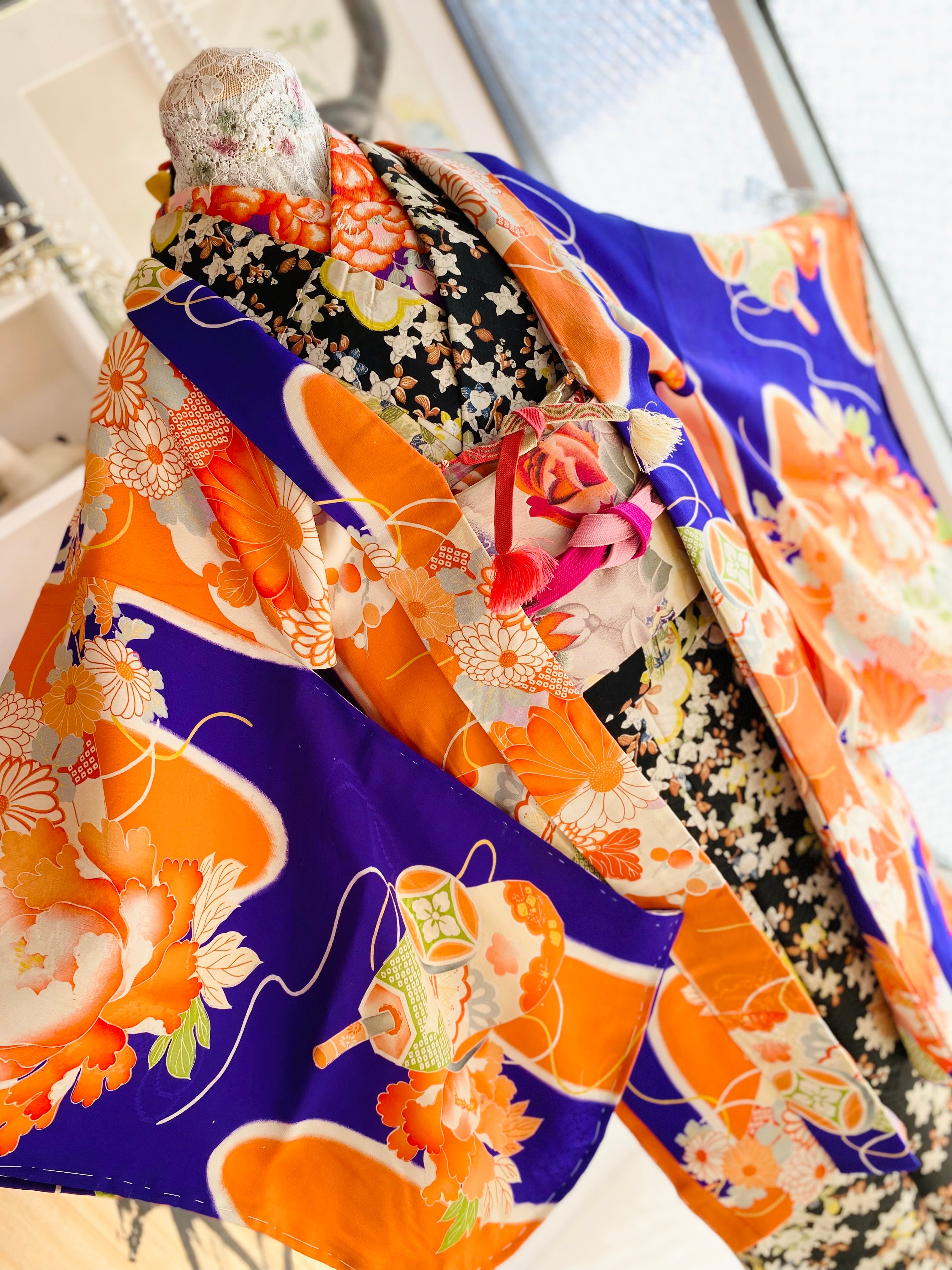 大正浪漫 アンティーク長羽織