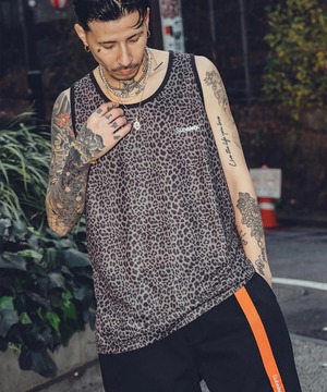 SUBCIETY / Patterned tank top / タンクトップ / スポーツ生地 / スポーツ / 150-47013