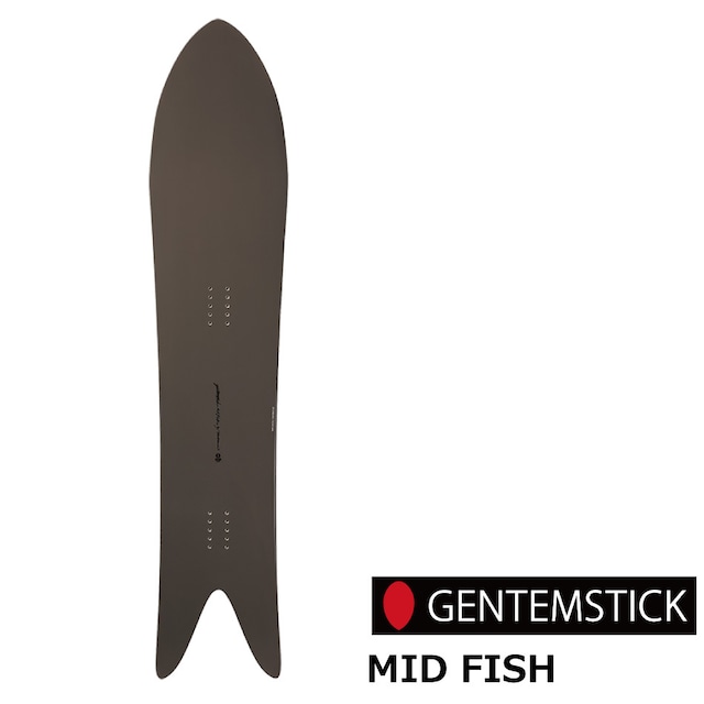 予約商品 26-27 GENTEMSTICK MID FISH 152cm ゲンテンスティック ミッド フィッシュ