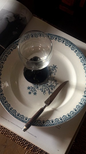 antique plate Salins Alhambra Ⅱ