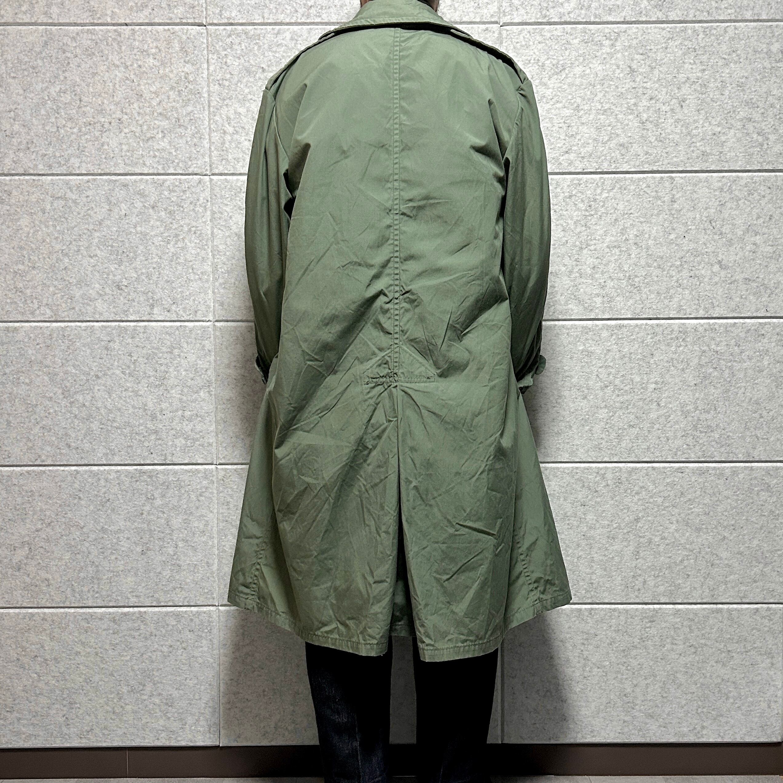 u.s.army】trench coat アメリカ軍 トレンチコート ウエストベルトなし