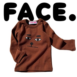 [受注生産] FACE SLIM T - Brown
