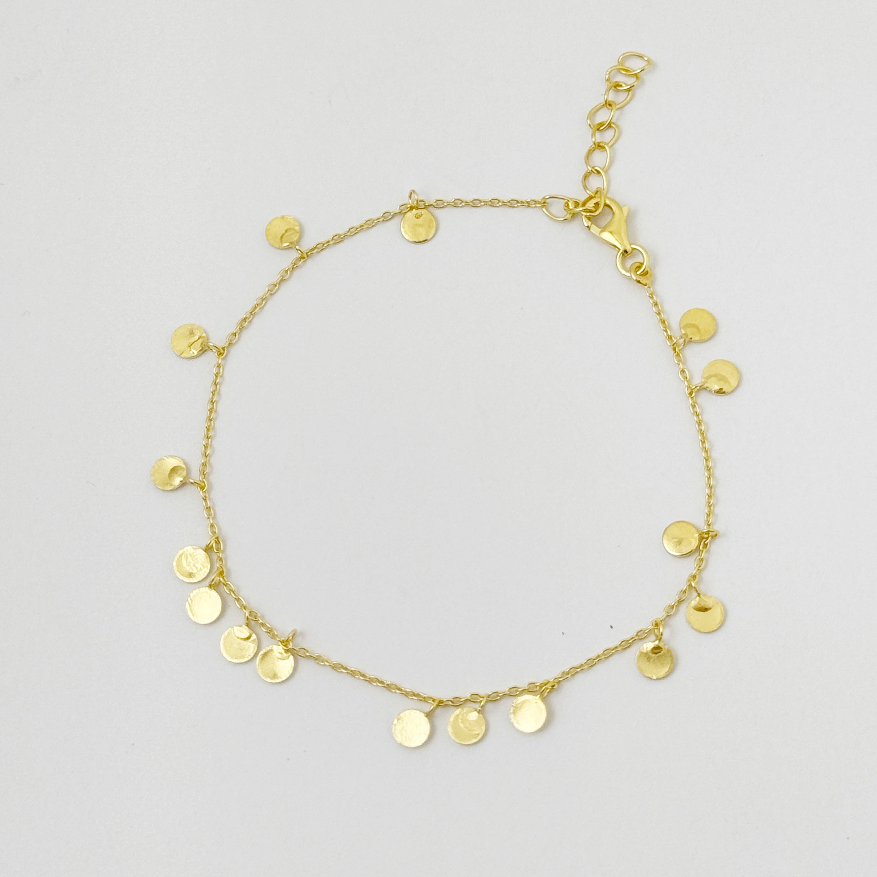 ランダム ドット ゴールド ブレスレット