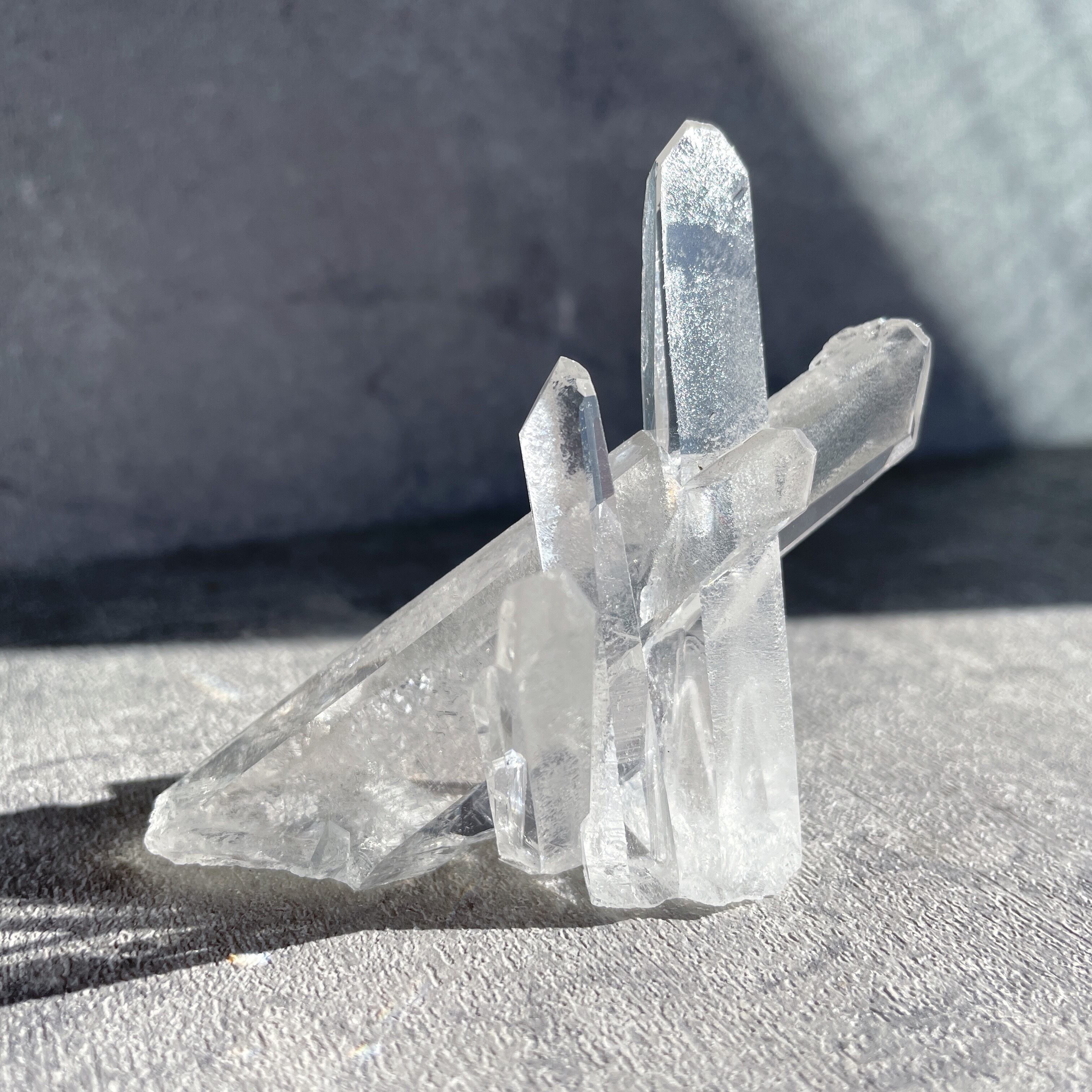 ゼコ産水晶 クリアクォーツクラスター73◇スターブラリークォーツ/ヴィジョンクォーツ/ゼコデソーザ(ゼカデソーザ)産