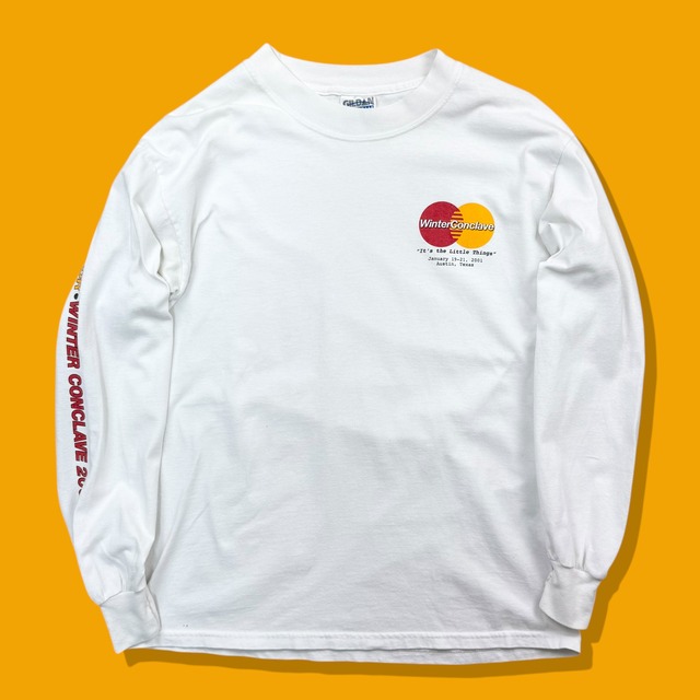 2001 Winter Conclave MasterCard Parody Long Sleeve Tee