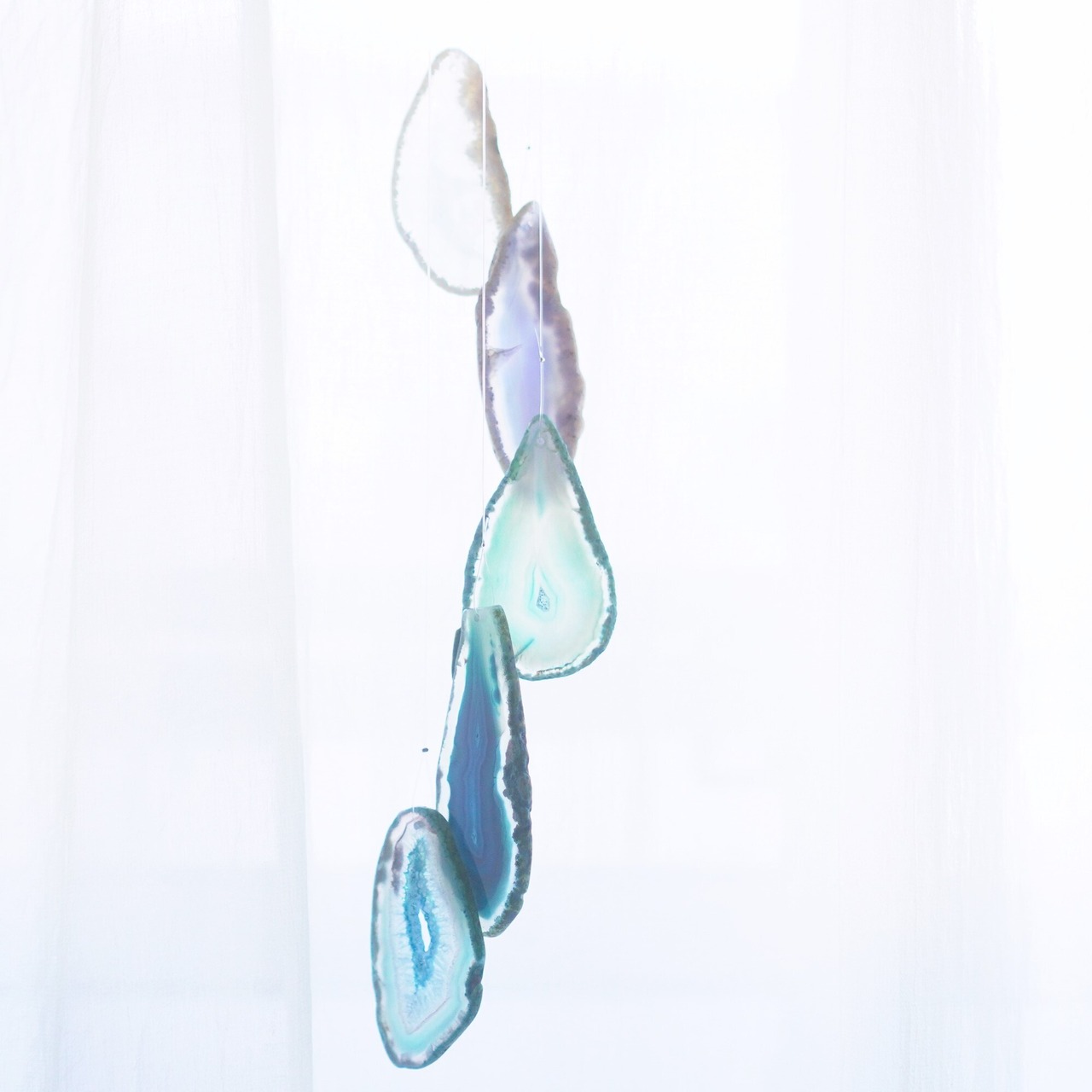 Petrichor 07 - アゲートヒーリングチャイム / Agate Sun Catcher Wind Chime 302