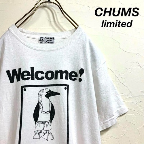 CHUMS limited 限定品 昭和記念パーク限定 tシャツ