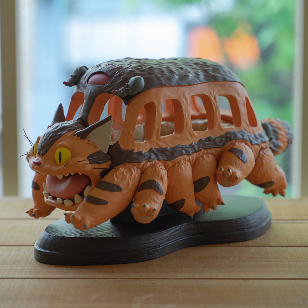 となりのトトロ ネコバスのオブジェ（ネコバスみ〜つけた！） | す