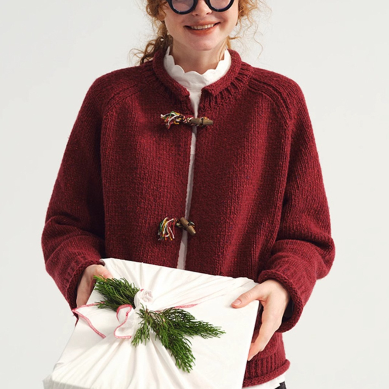 【2color】木漏れ日のトグルカーディガン《P0319》