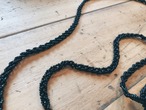 Black beads pochette