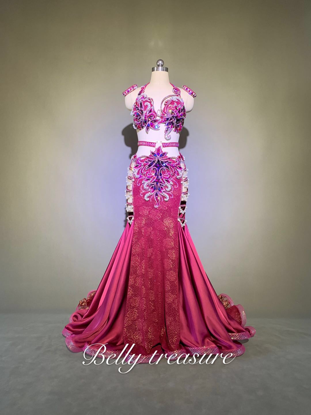 ベリーダンス オーダーメイド衣装 YWQQY138 | Belly Treasure®︎