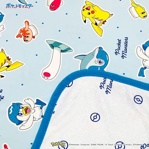 MORIPiLO モリシタ 膝掛け ブランケット ポケモン ピカチュウ 70x100cm