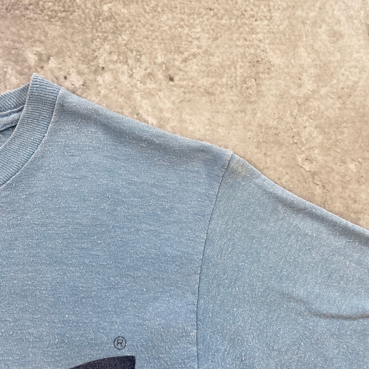 80年代 USA製 adidas トレフォイル ロゴ Tシャツ レディースM相当