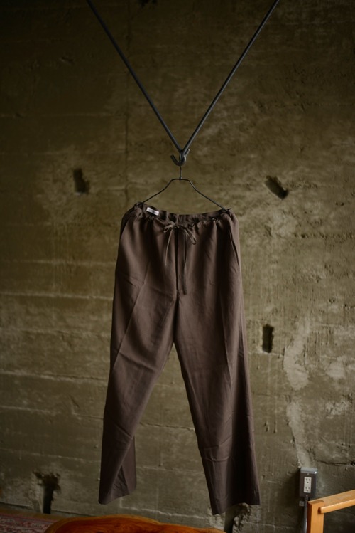 kaptainsunshine / Silk Walk Easy Pants (espresso)