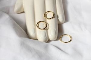 whole simple ring【gold】
