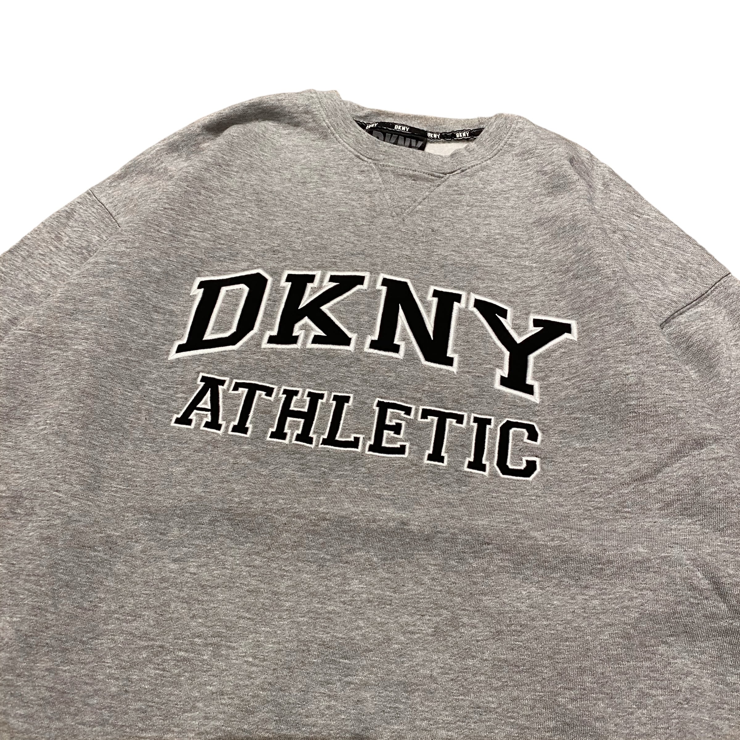 90's DKNY Jeans Crew Neck Sweat M / ダナキャランニューヨーク ジーンズ プリント スウェット ロゴ 古着  ヴィンテージ