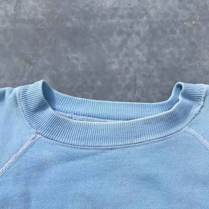 50's 60's U.S.AIR FORCE ACADEMY フロッキープリント スウェット