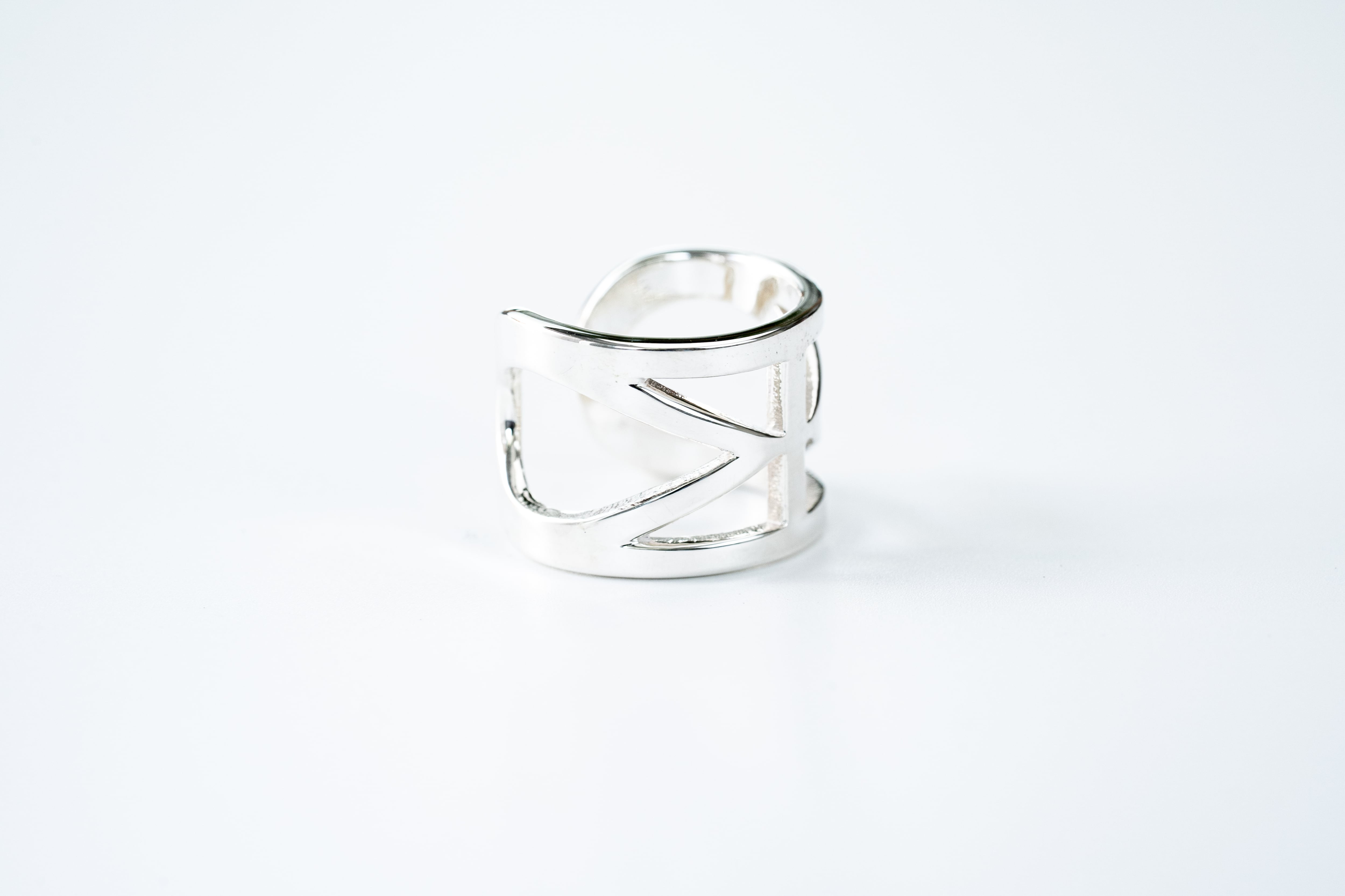 WAKAN SILVER SMITH リング 15号Seethroughcurv WAKAN SILVER SMITH リング 15号Seethroughcurv WAKAN SILVER SMITH