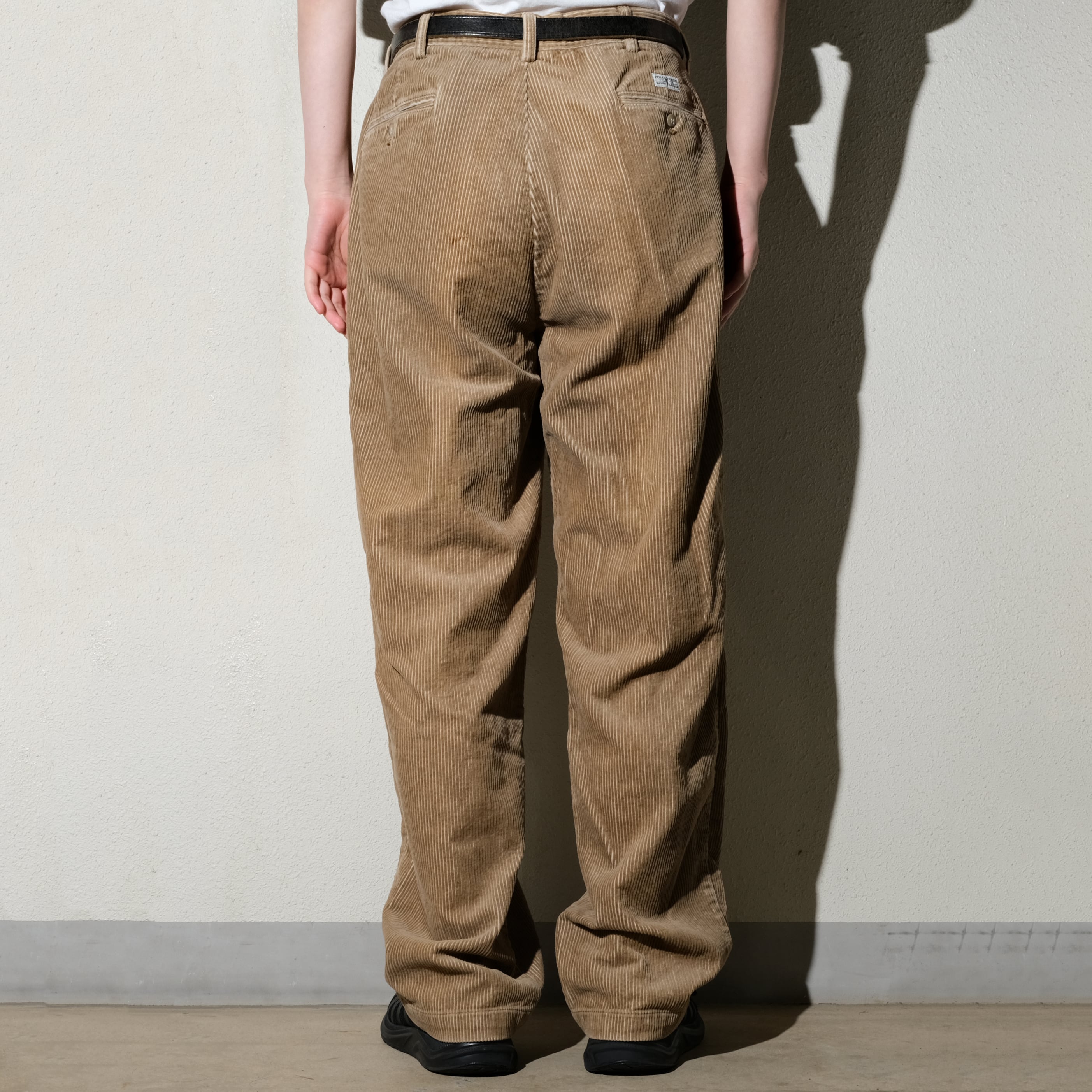 90's Polo by Ralph Lauren 2 tuck corduroy pants 