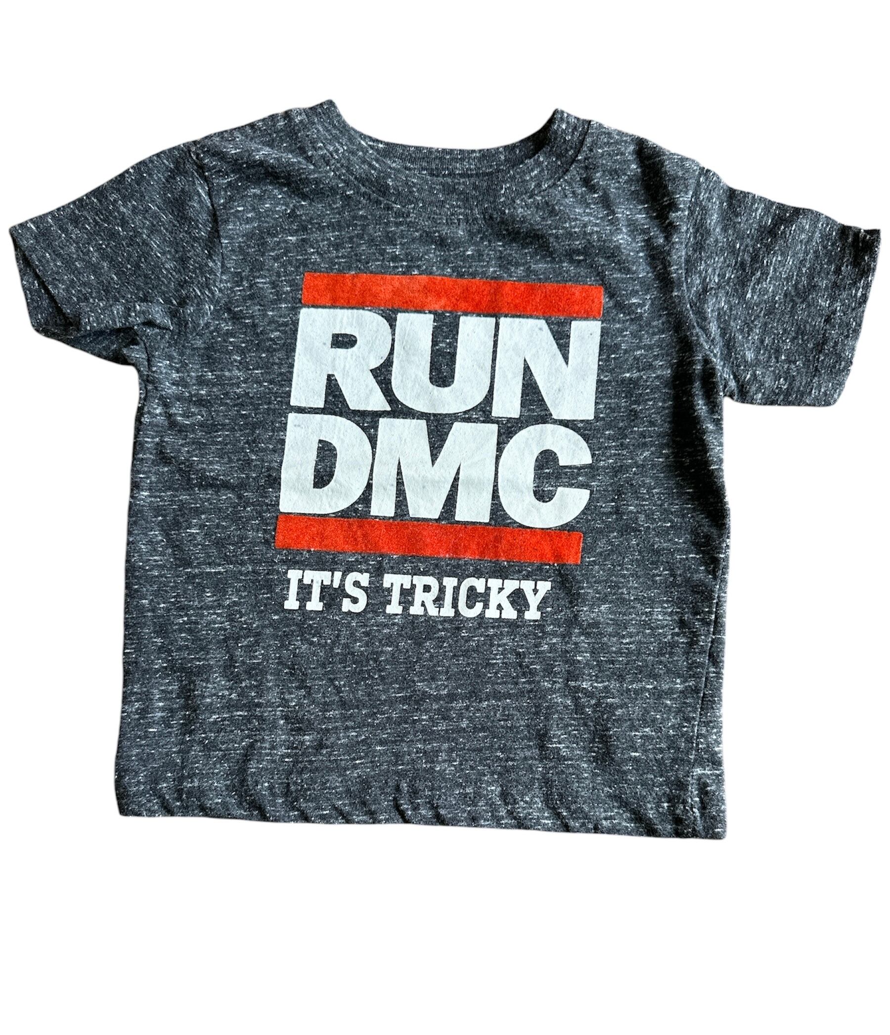 90〕Run D.M.C ヒップホップ Tシャツ キッズ古着 子供服 古着 ラップ 