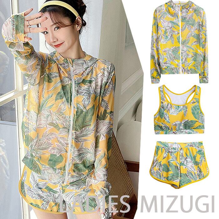 水着 タンキニ レディース 体型カバー M L 2L 3L ノンワイヤー 半袖