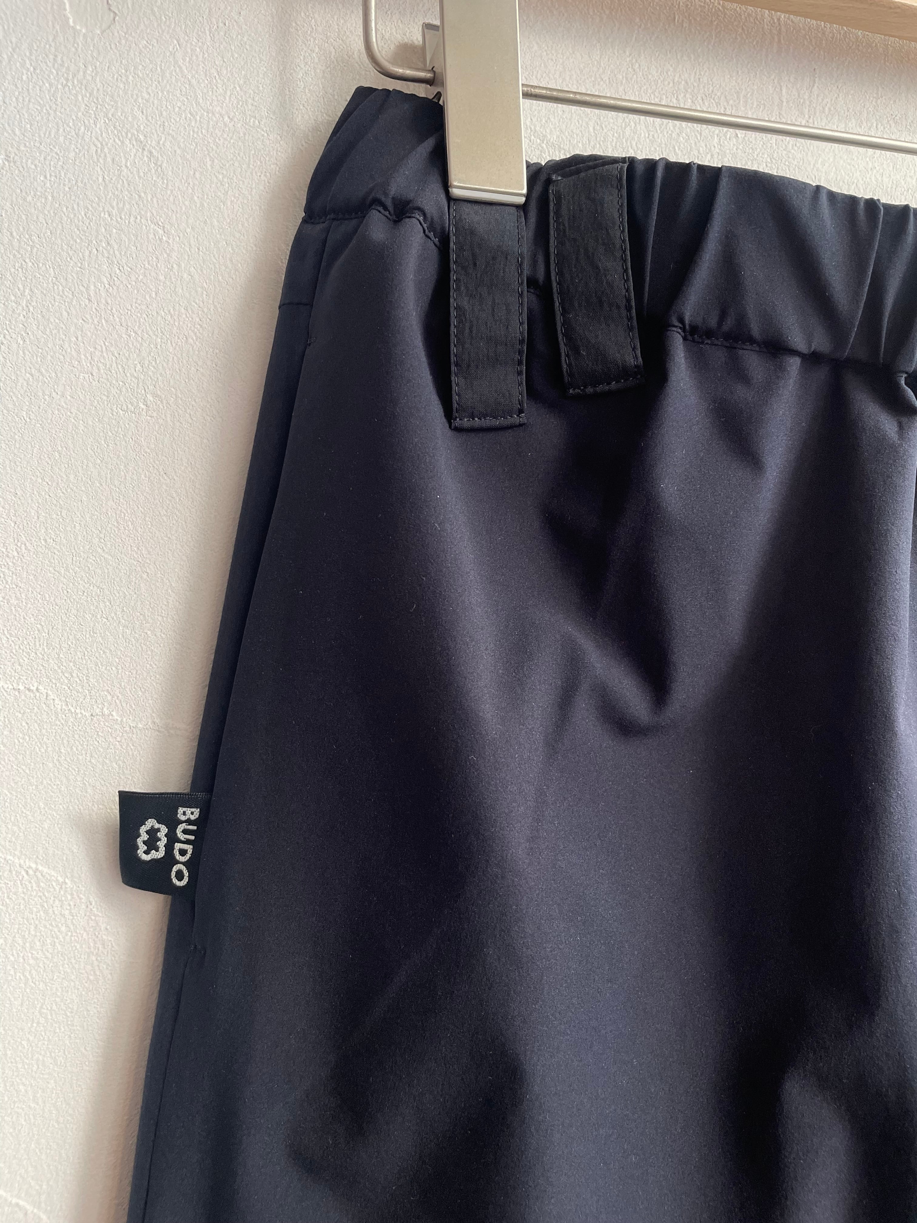 ウォーキング・ランニングウェア BUDO MINIMUM DENIM SHORTS washed black MINIMUM DENIM SHORTS> no washed black:4size | BUDO(ブドー)|日本の