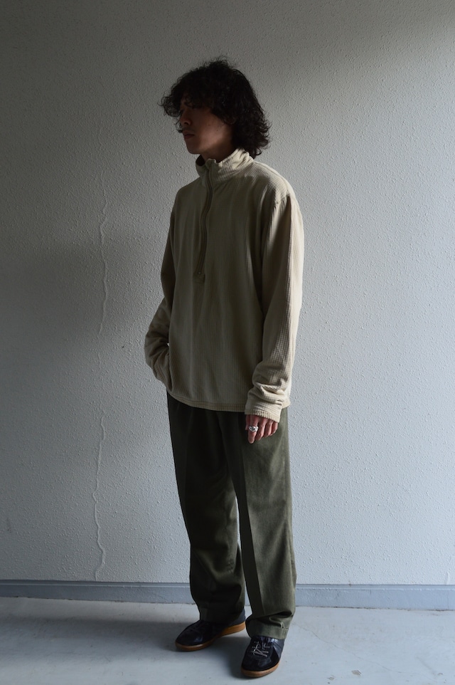 US Army ECWCS GEN3 LEVEL2 POLARTEC Extended Cold Weather Clothing System Half Zip Pile Thermal Fleece 米軍 グリッドフリース サーマルレイヤー コヨーテ XL-LONG