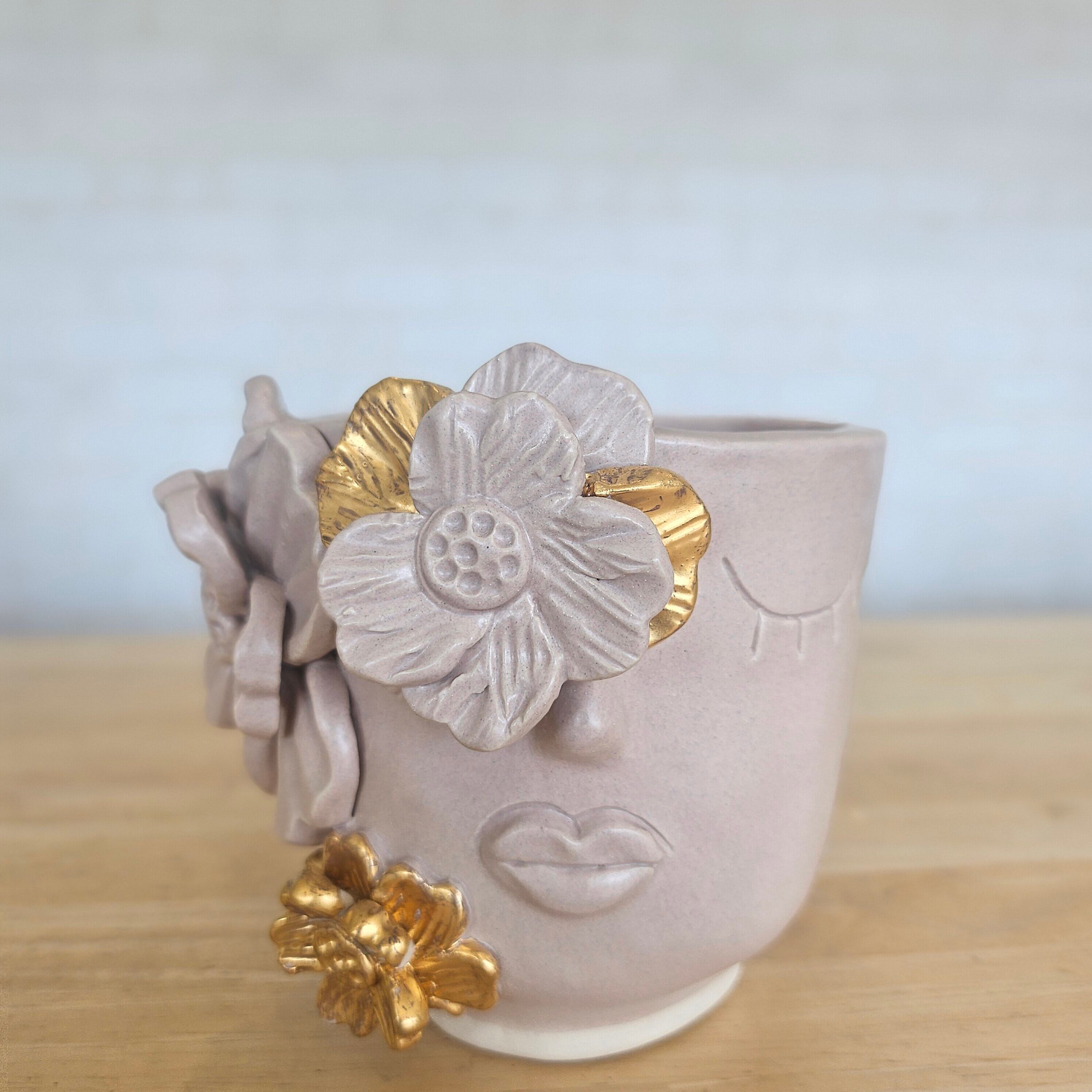 Mini04 】タイの陶器工房ハンドメイド植木鉢 | Plants Baka