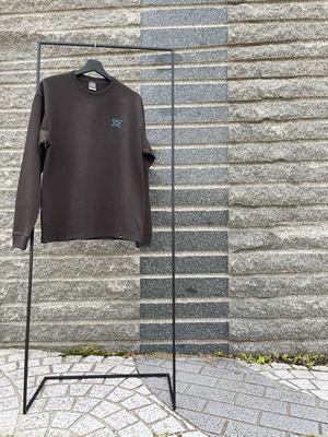 ⚘ ORGANIC ⚘ COTTON LONG-SLEEVE SUMI TEE 　" The Blue Space "