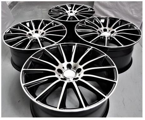 19インチ Black Staggered ホイール ( 4本セット ) メルセデス
