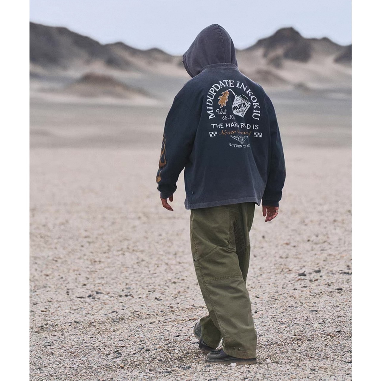 Flame sleeve graphic tee 1070 - 13