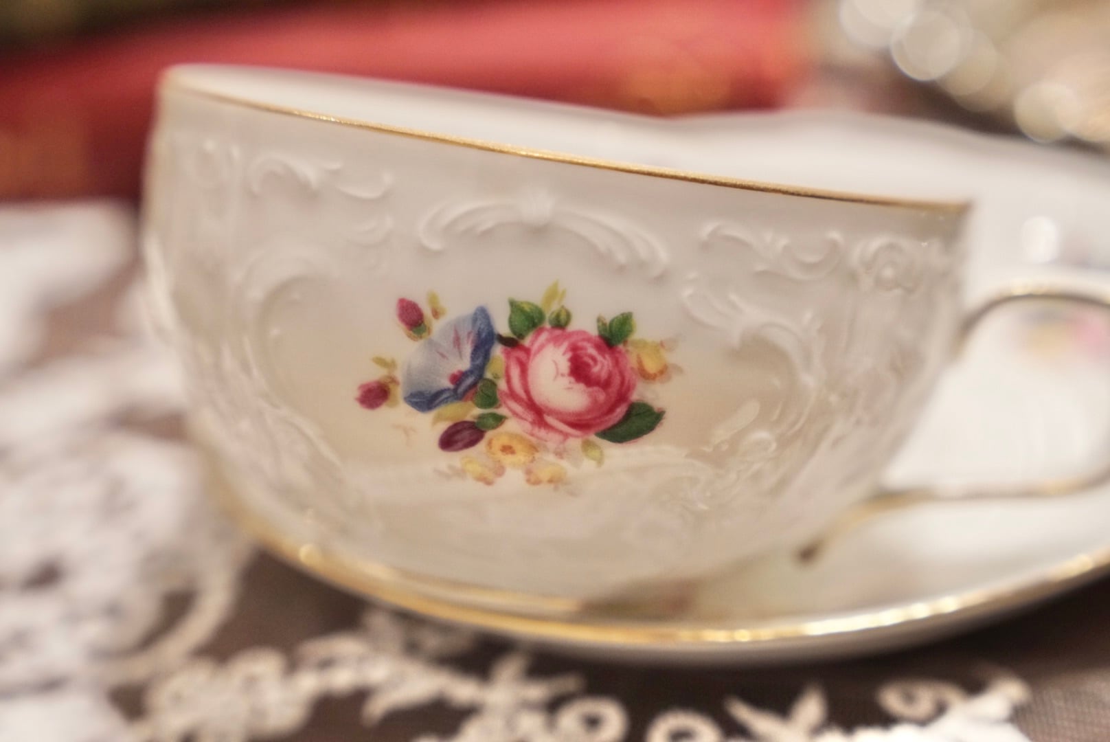 Rosenthal　『CLASSIC ROSE』ティーセット　13点 A【Rosenthal】ローゼンタール Classic Rose クラシックローズ ティー