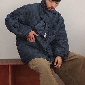 オーバーキルト・ノーカラーパディングジャケット K5438