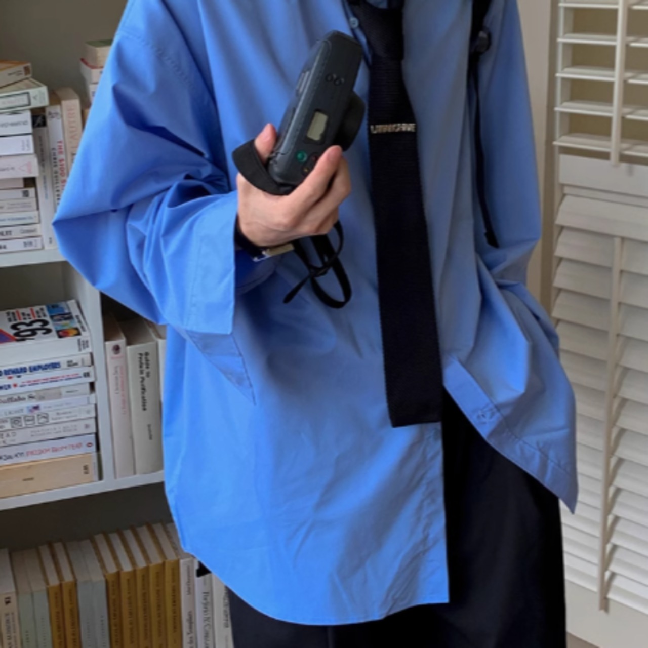 カレッジルーズシンプルシャツ　0845