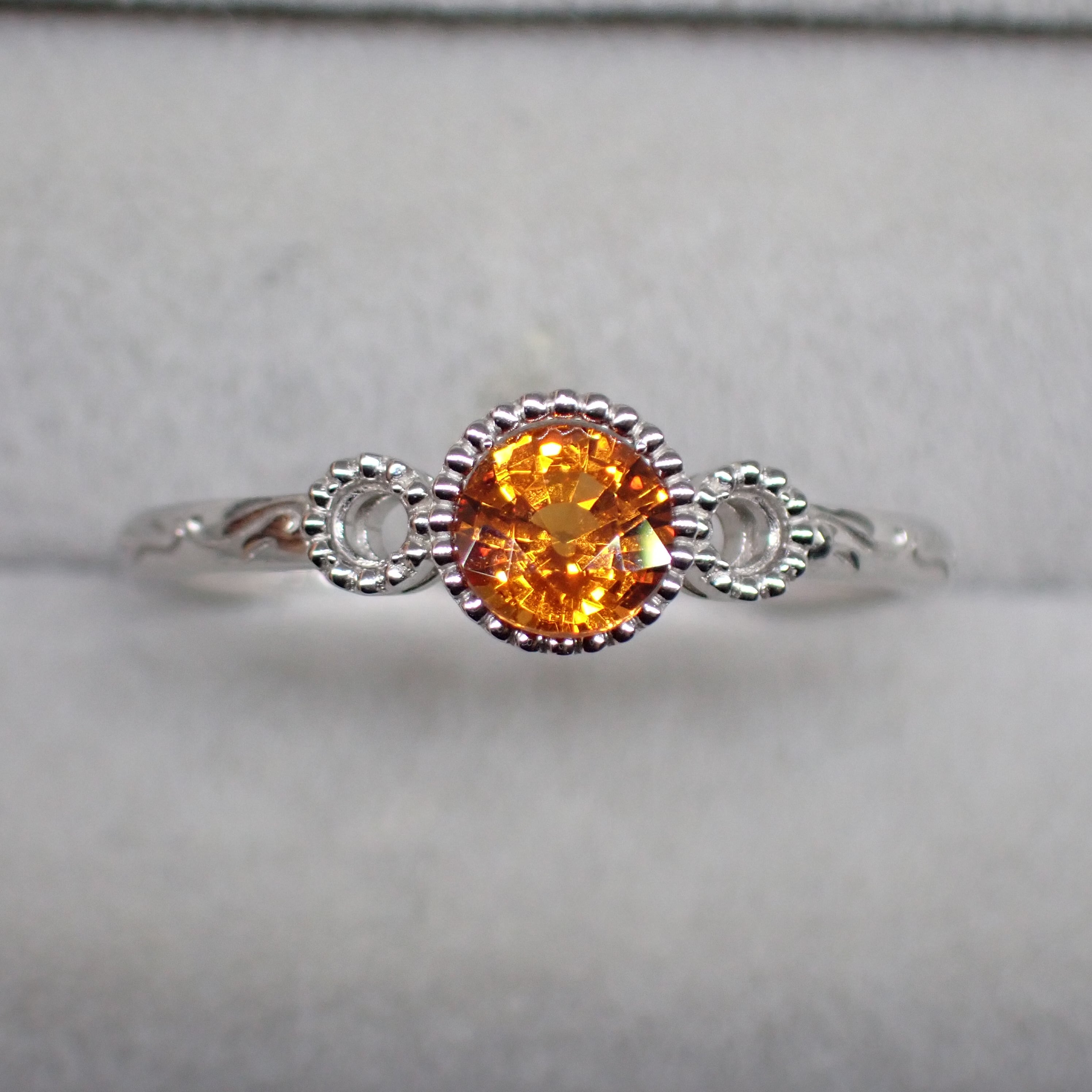 ビタミンオレンジ☆スペサルティンガーネット0.437ct | 宝石ルース販売 