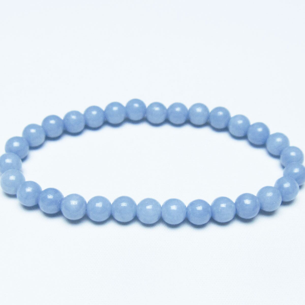 エンジェライト ブレスレット 6mm 一点物 メール便可 111-49494