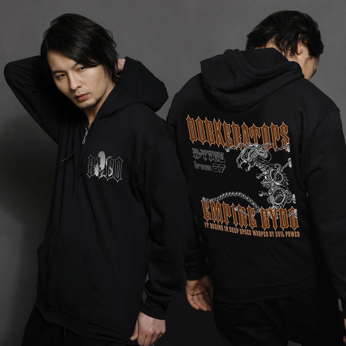 R-TYPE「DOPKERATOPS Zip-Up Parka」 / GAMES GLORIOUS