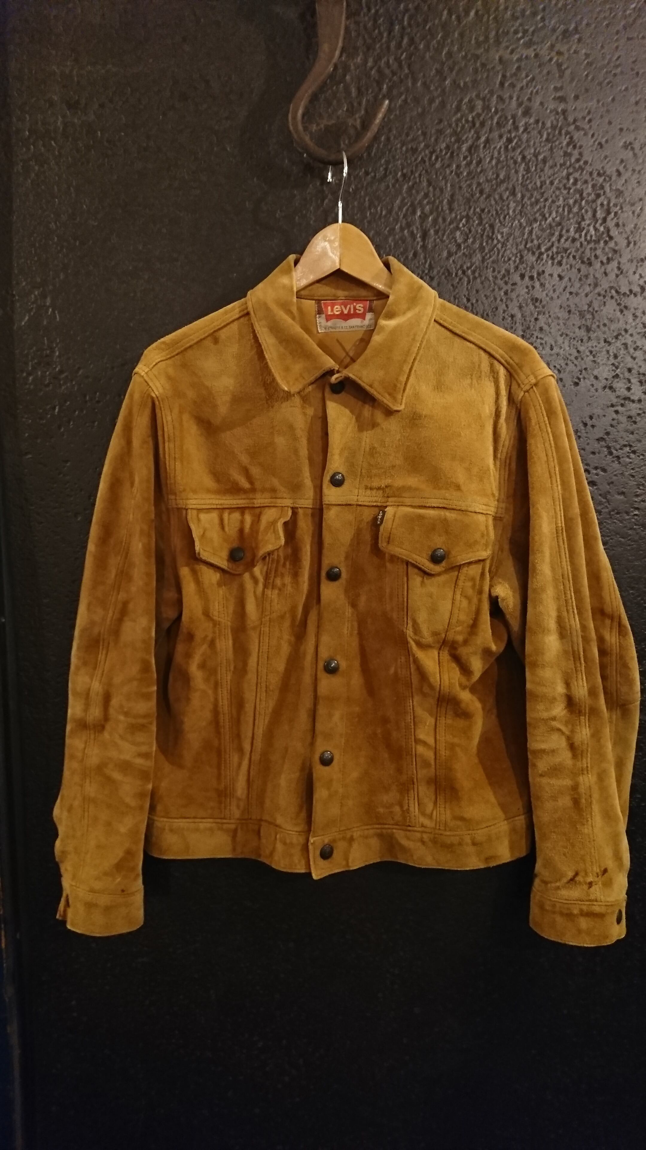 1970s "LEVI'S 70505-9928" SUEDE Small e