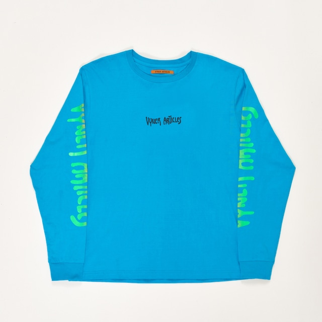 Vyner Articles  Long Sleeves T-Shirt - VA Yang PrintBLUEMULTI