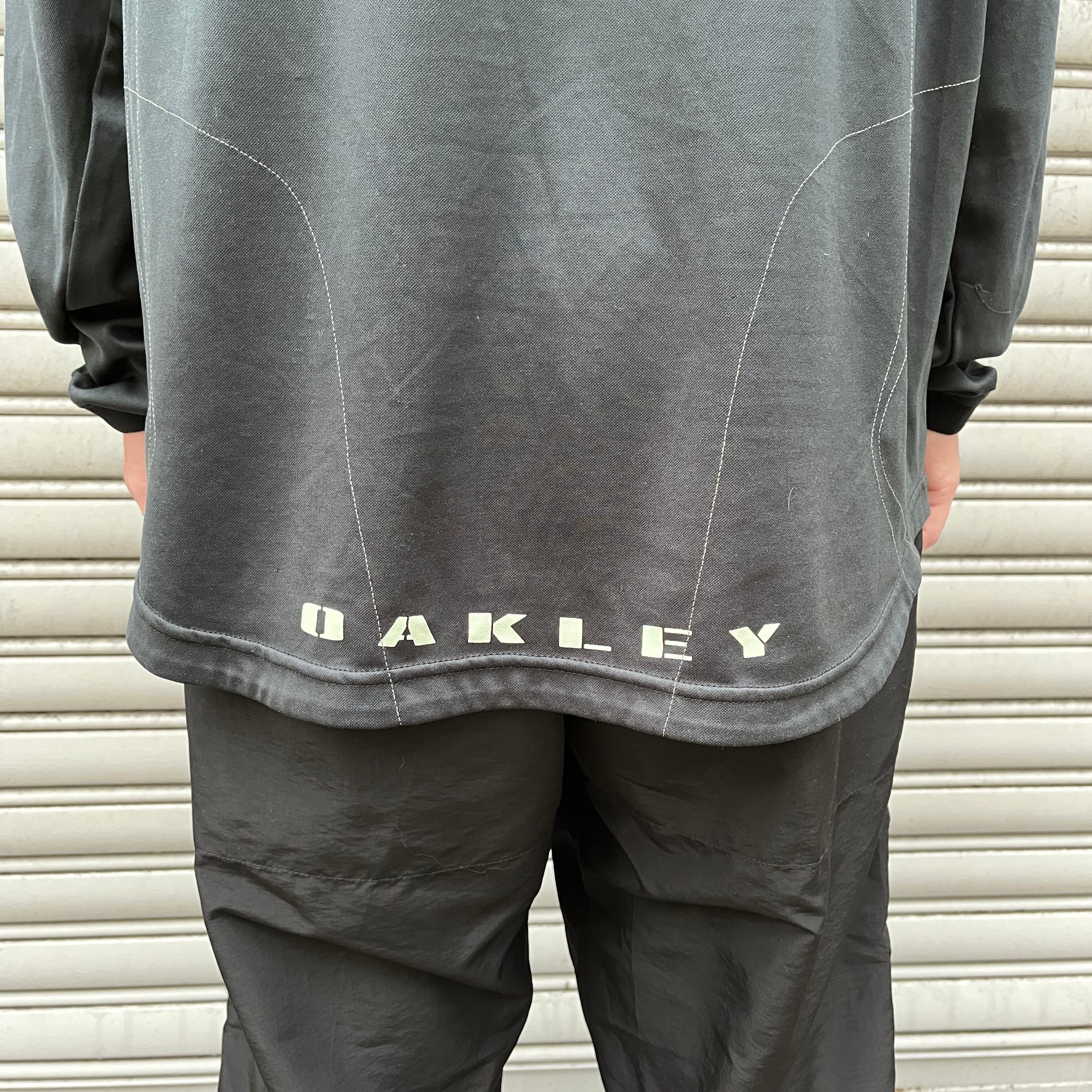 00s OAKLEY INDUSTRIAL オークリー デニムジャケット y2k-